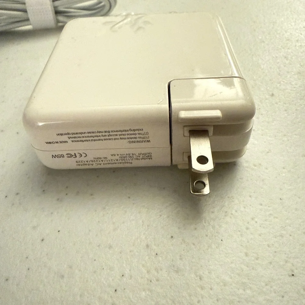 85W MagSafe 1 L-Tip Charger MacBook Pro A1150 A1211 A1226 A1229 Replacement